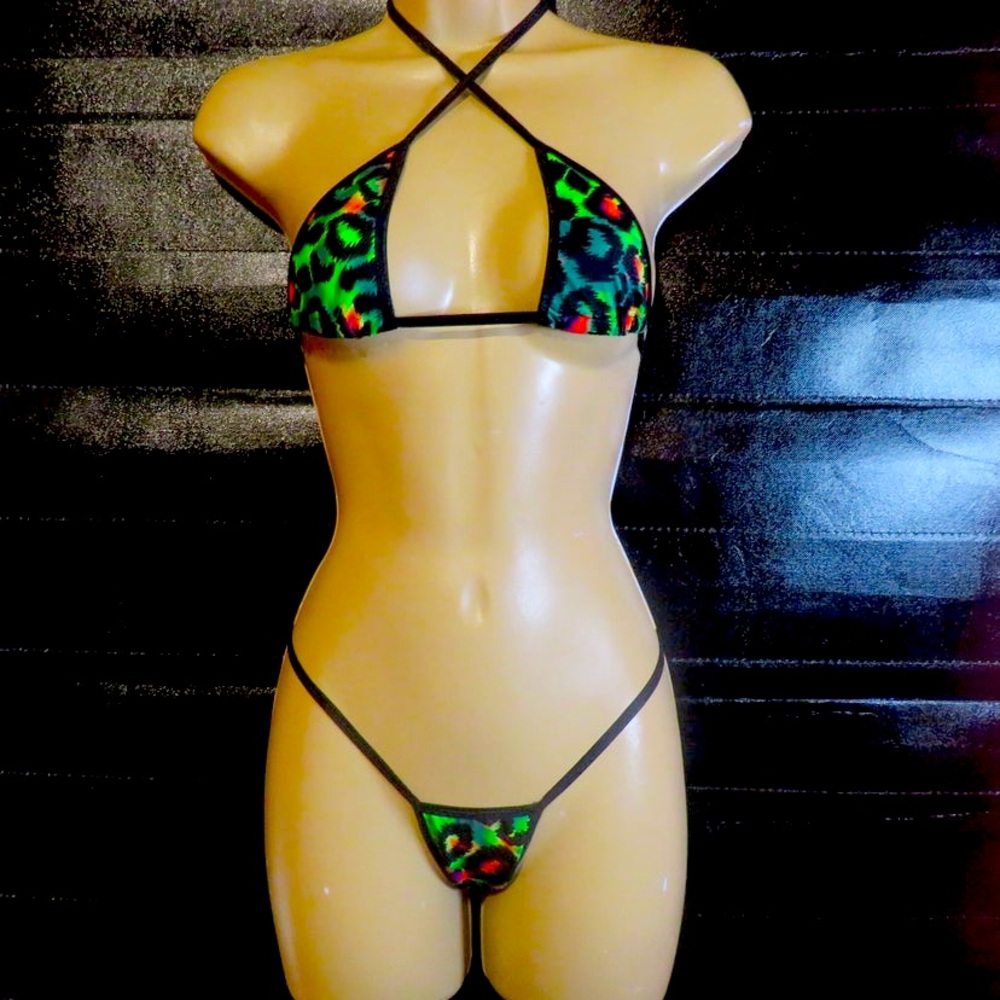 🔥💕💜💚 NEW! Sexy bikini thong colorful